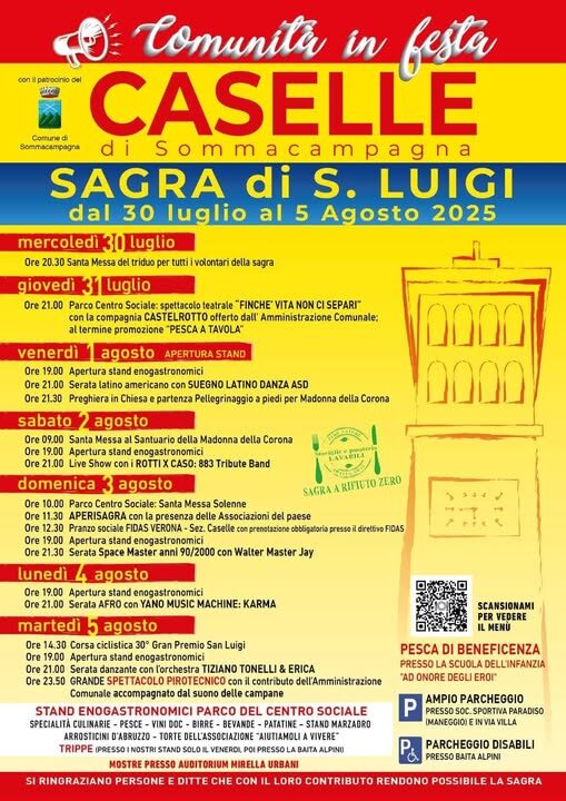 Sagra di san luigi 2025