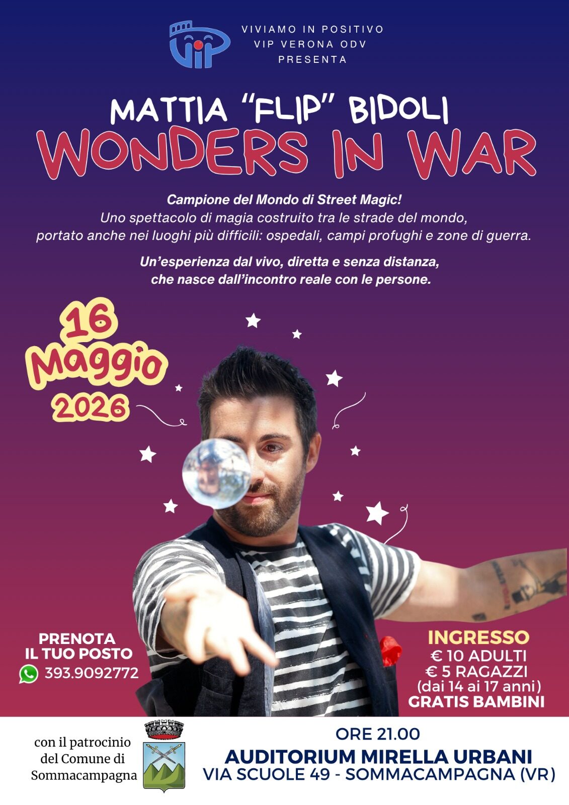 Locandina Spettacolo Flip